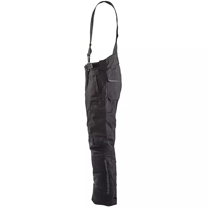 Blåkläder Winter trousers w. braces X1810, Black, large image number 1