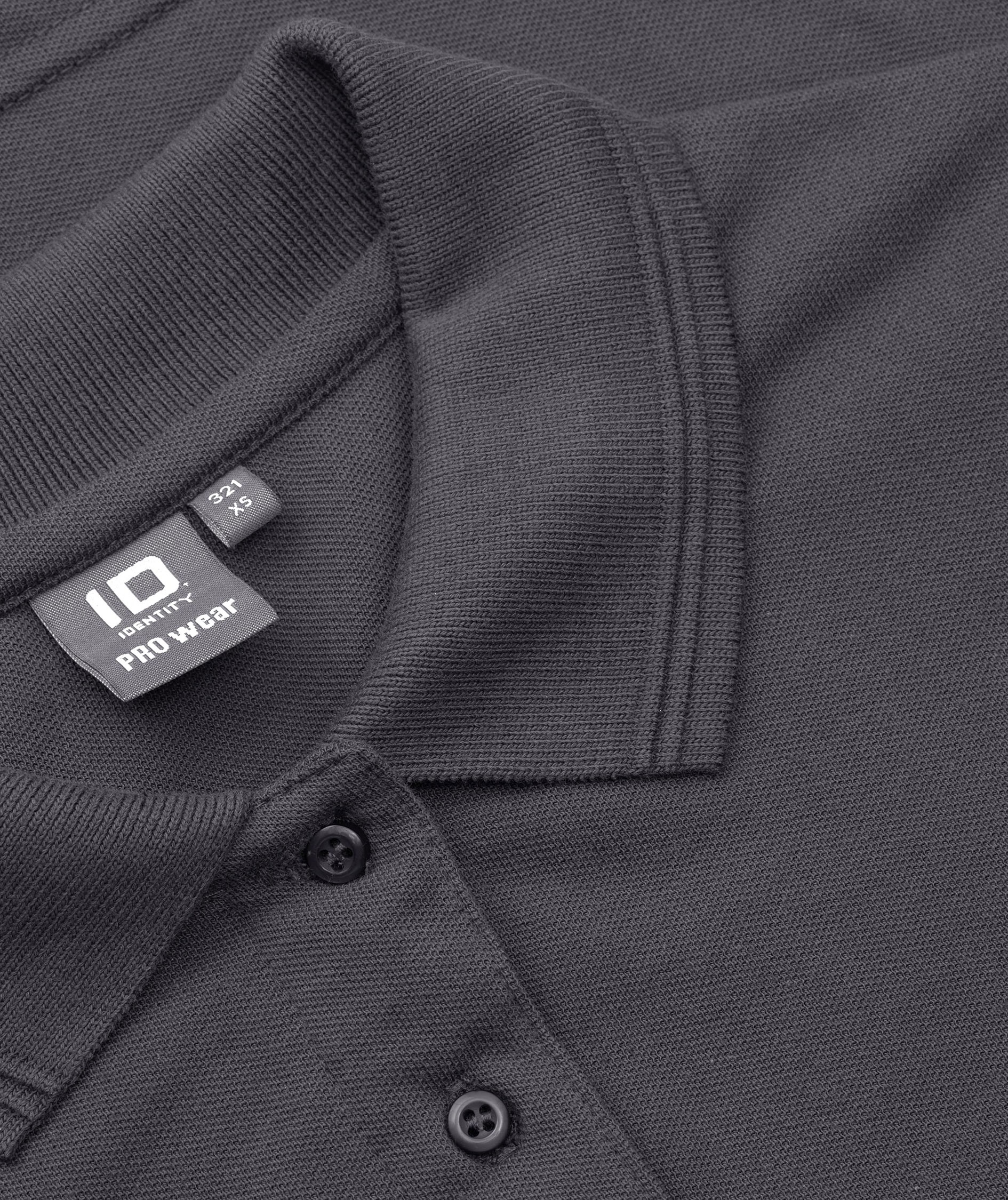 ID PRO Wear women's Polo shirt, Charcoal, large image number 3