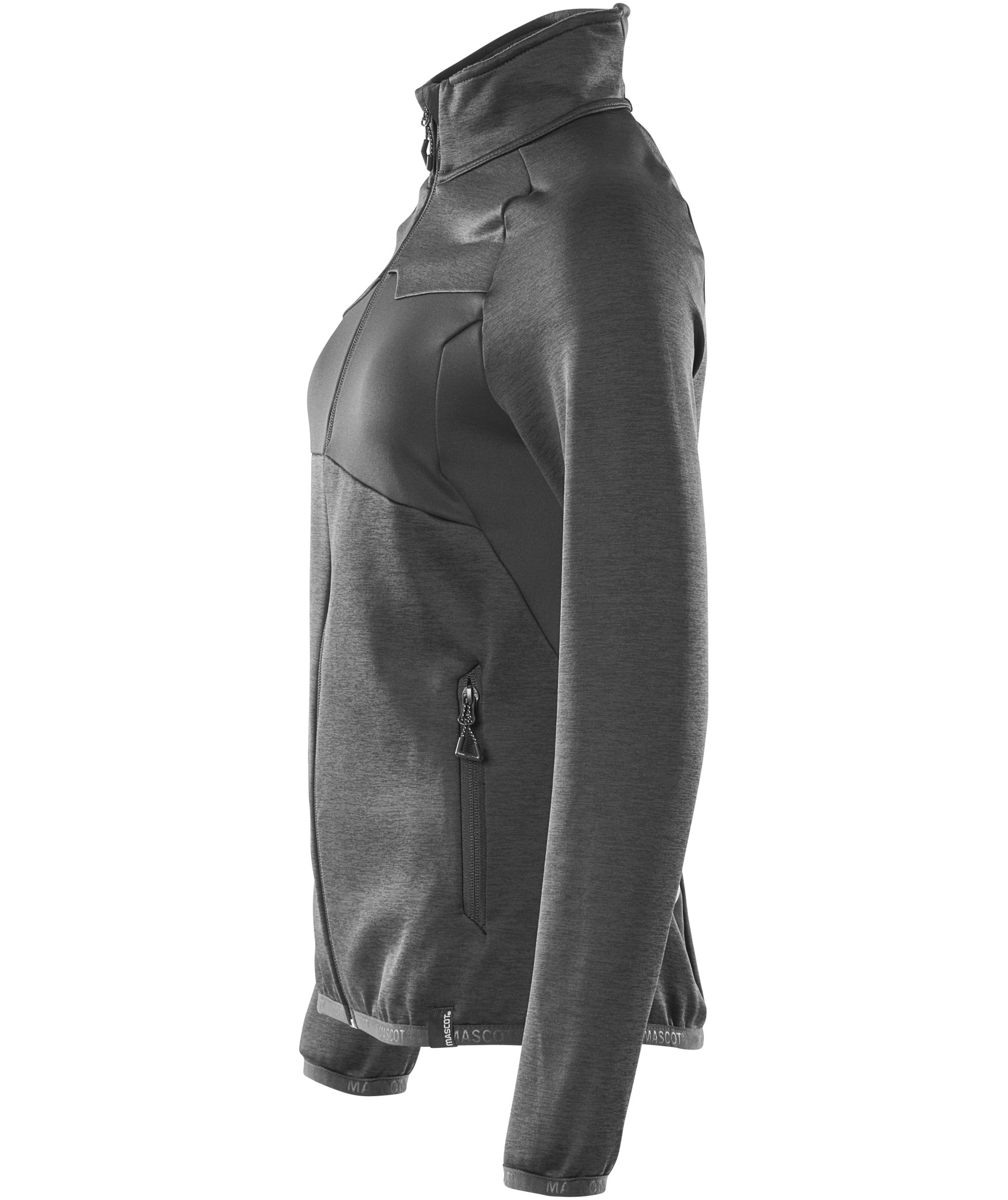 Mascot Accelerate Damen Fleececardigan, Schwarz, large image number 3