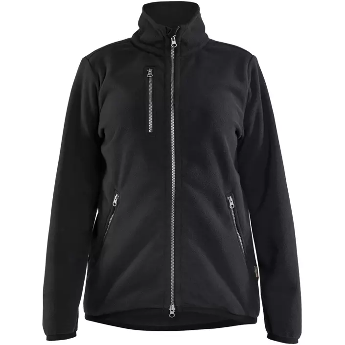 Blåkläder fleecejacka dam, Svart, large image number 0