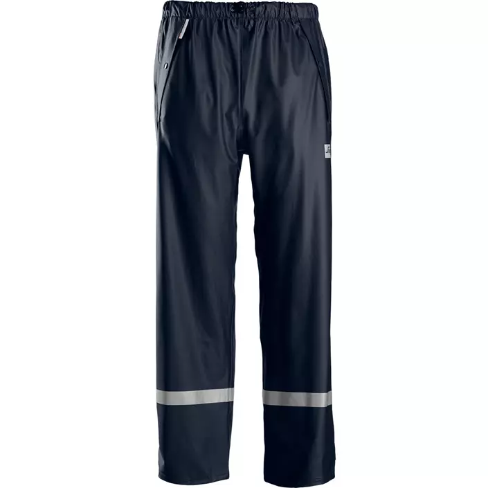 Snickers PU rain trousers, Marine Blue, large image number 0
