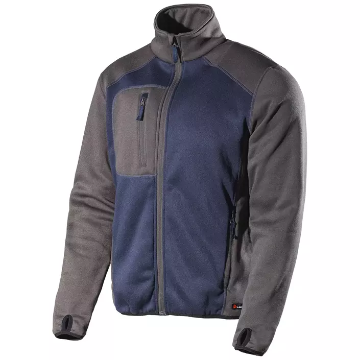 L.Brador Omnio cardigan 6195P, Marin/Grå, large image number 0