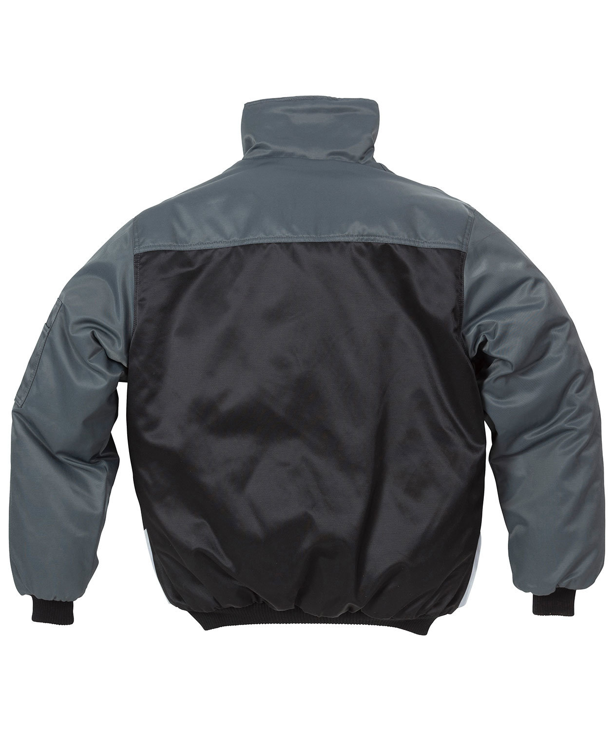 Kansas Icon pilotjakke, Sort/Gr&aring;, large image number 1