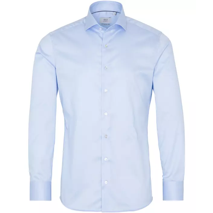 Eterna Gentle Slim fit shirt, Light blue, large image number 0
