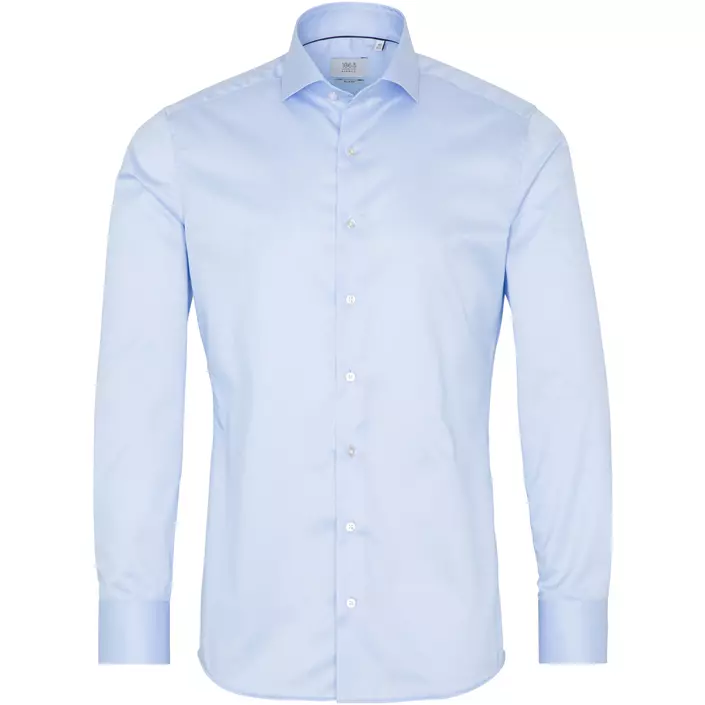 Eterna Gentle Slim fit skjorte, Light blue, large image number 0