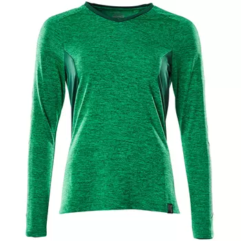Mascot Accelerate Coolmax langärmliges Damen T-Shirt, Gras-grün/grün