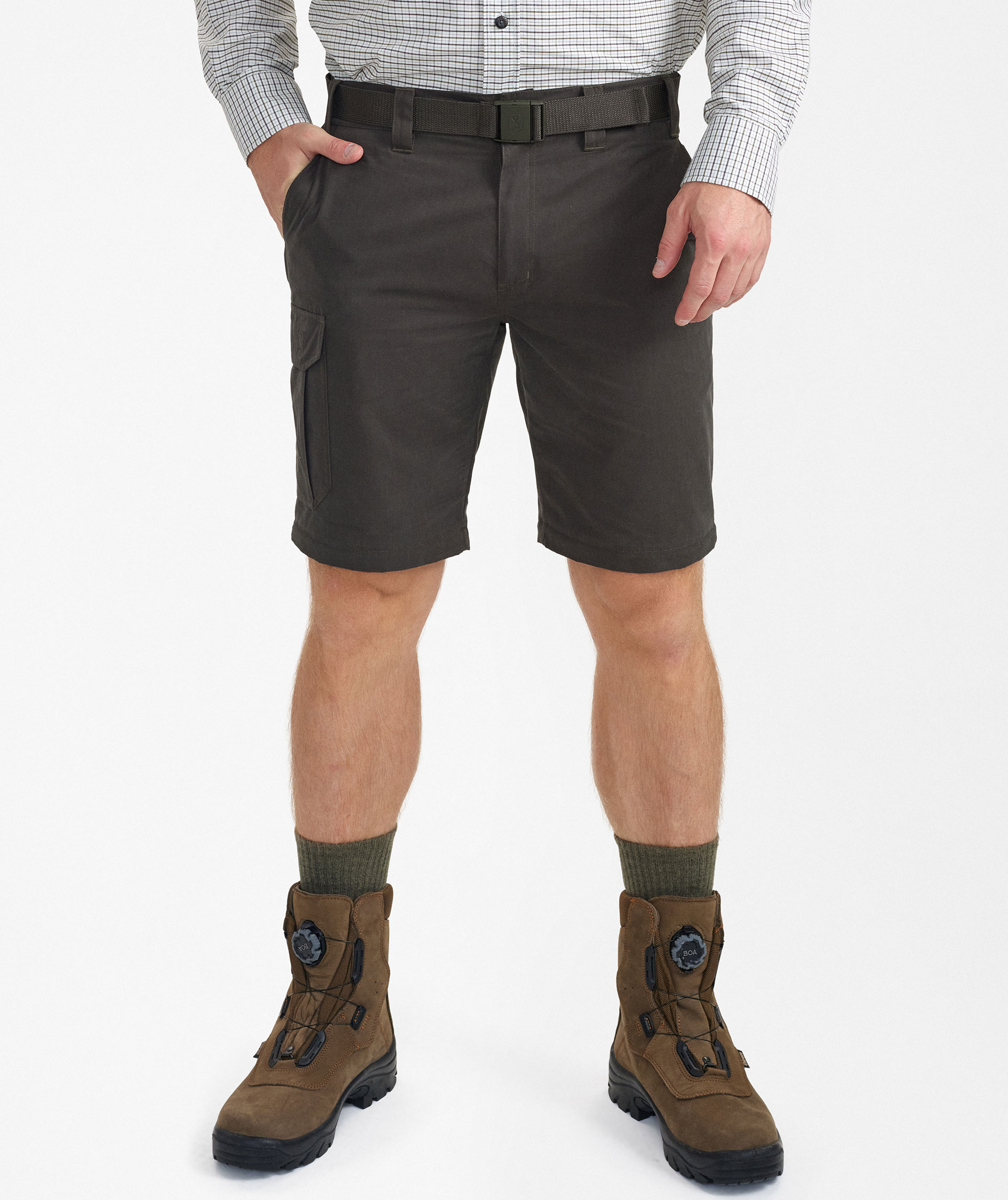 Deerhunter Slogen zip-off trousers, Black Ink, large image number 4