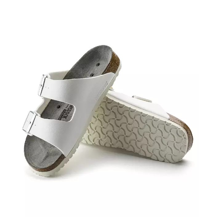Birkenstock Arizona ESD Narrow Fit sandals, White, large image number 3