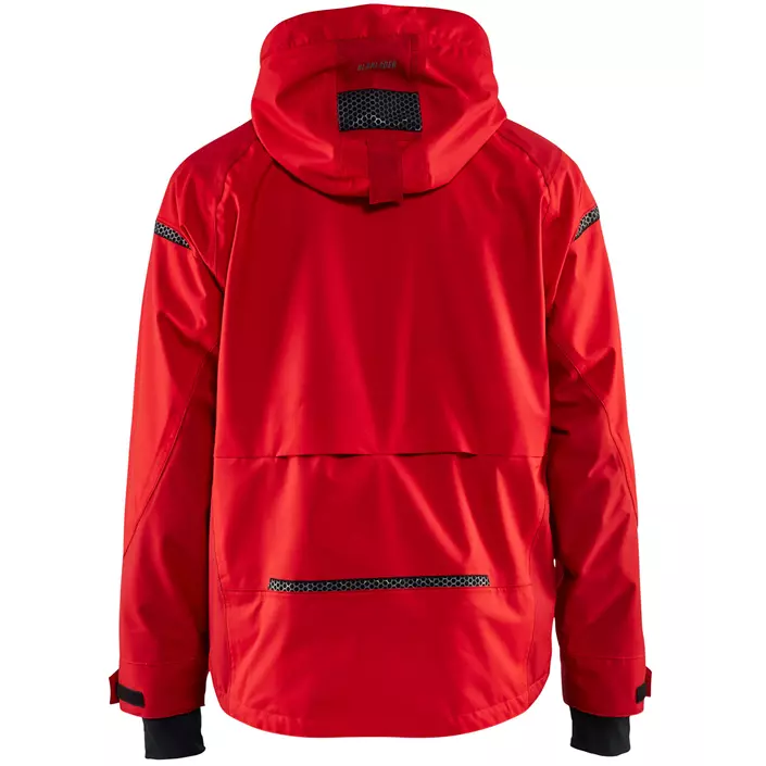 Blåkläder shell jacket, Red/Dark Red, large image number 2