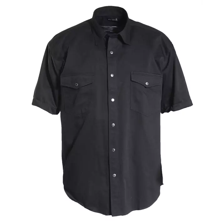 Tranemo short-sleeved work shirt, Black, large image number 0