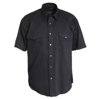 Tranemo short-sleeved work shirt, Black