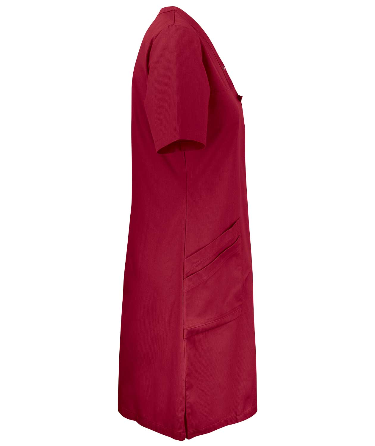 Smila Workwear Adina Kleid, Dunkelrot