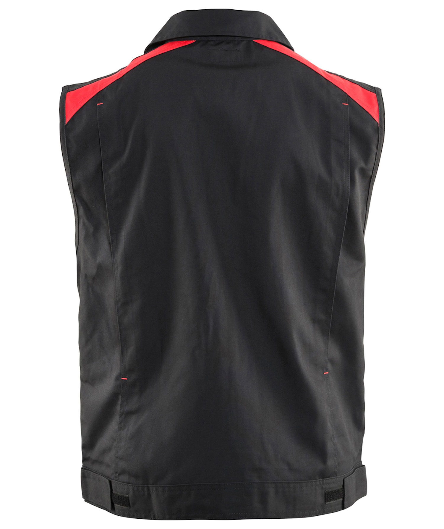 Bl&aring;kl&auml;der work vest, Black/Red