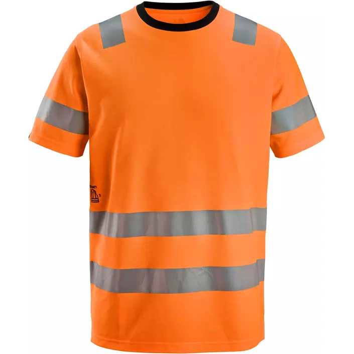Snickers T-shirt 2536, Varsel Orange, large image number 0
