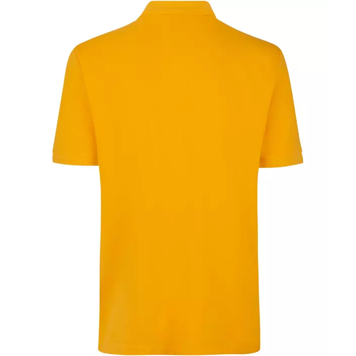 ID PRO Wear Polo T-skjorte med brystlomme, Gul, large image number 1