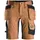 Snickers AllroundWork craftsman shorts 6141, Brown/Black, Brown/Black, swatch
