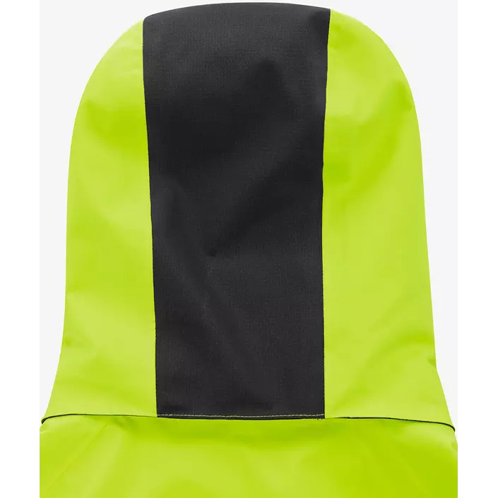 Fristads shell jacket 4690 GLS, Hi-vis Yellow/Black, large image number 8