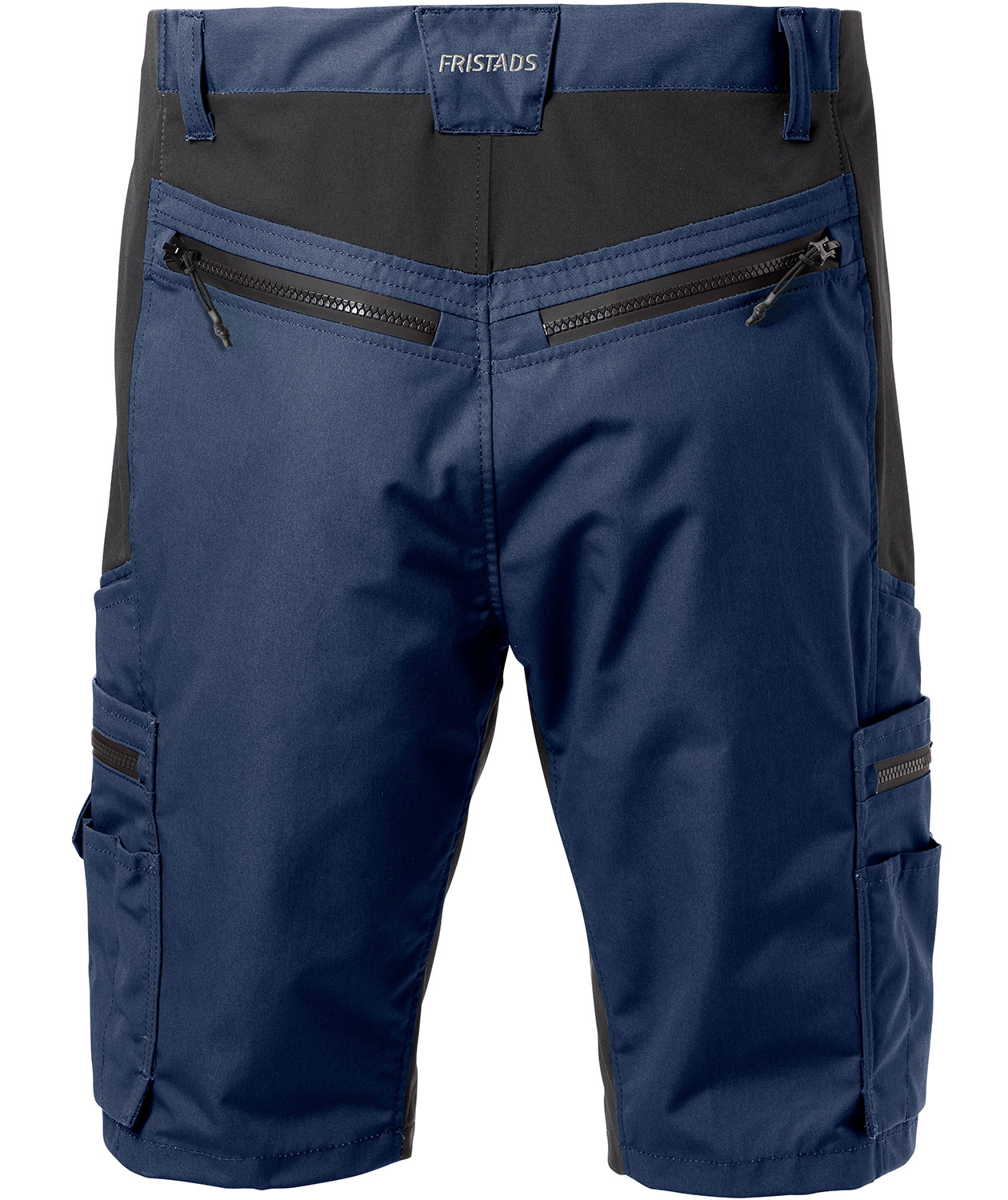 Fristads serviceshorts 2702 PLW, Marinbl&aring;/Svart