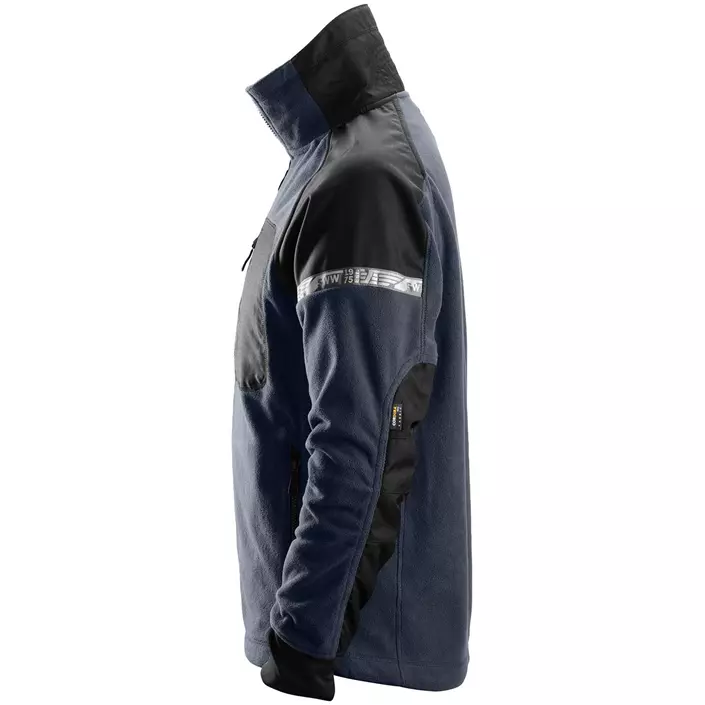 Snickers AllroundWork fleece jacket 8005, Navy/Black, large image number 2