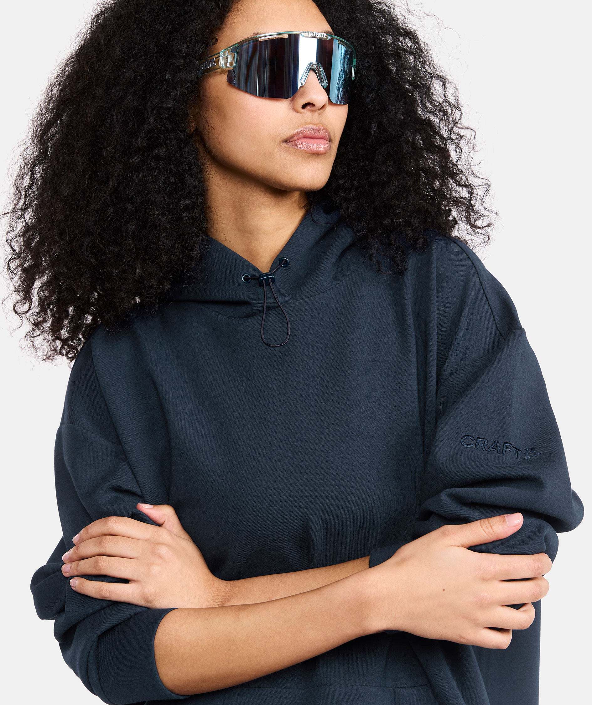 Craft ADV Join Damen Hoodie, Blaze, large image number 5