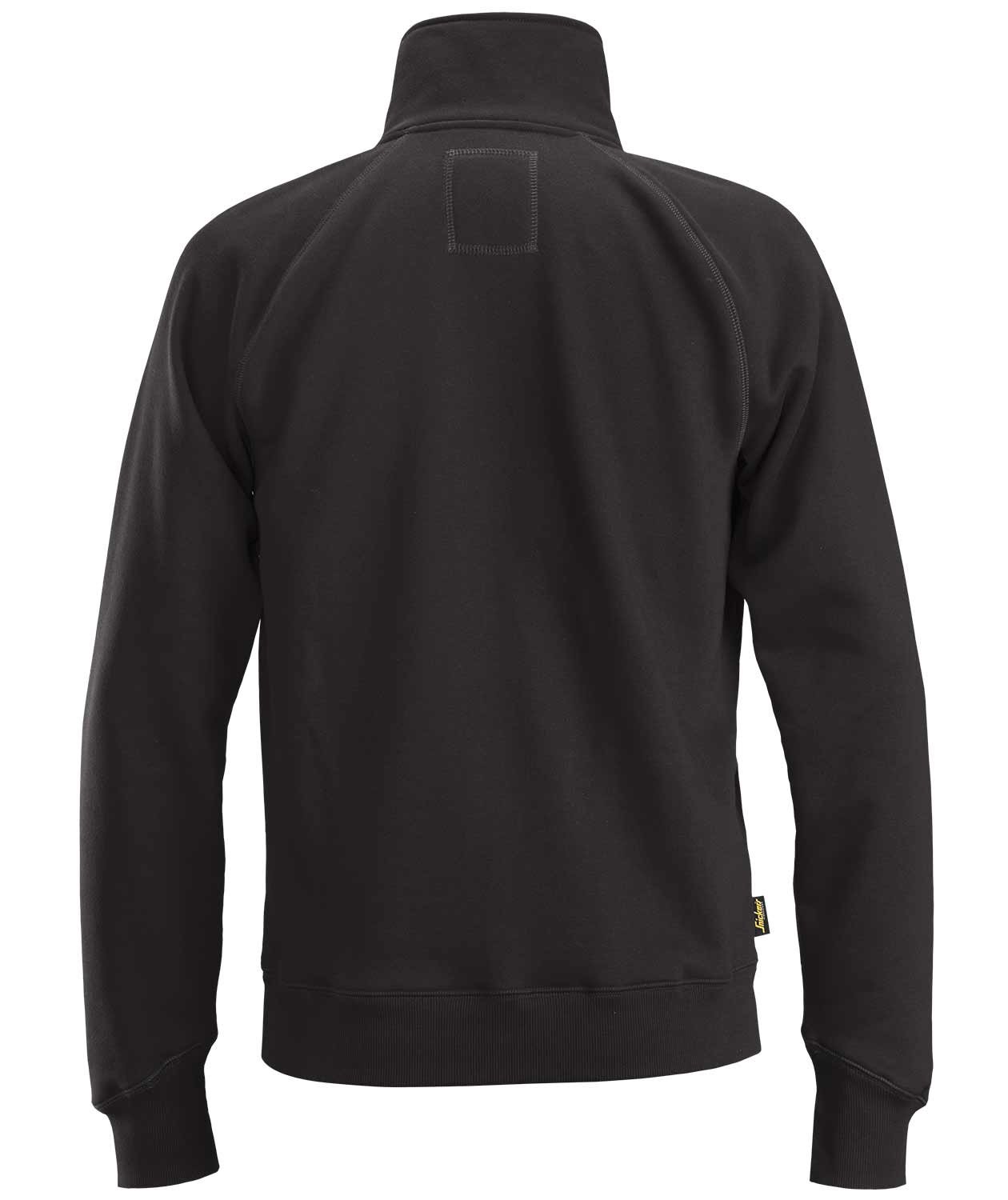 Snickers AllroundWork sweat cardigan 2886, Black, Black, large image number 1