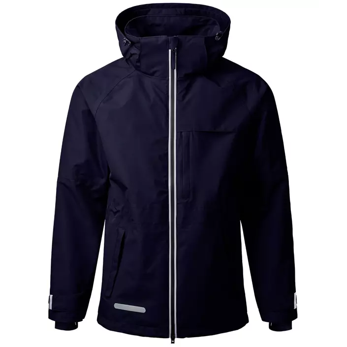 Xplor Mono Zip-in shell jacket, Navy, large image number 0