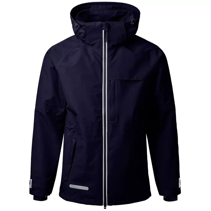 Xplor Mono Zip-in shell jacket, Navy, large image number 0