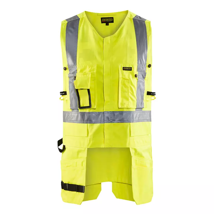 Blåkläder tool vest, Hi-Vis Yellow, large image number 0