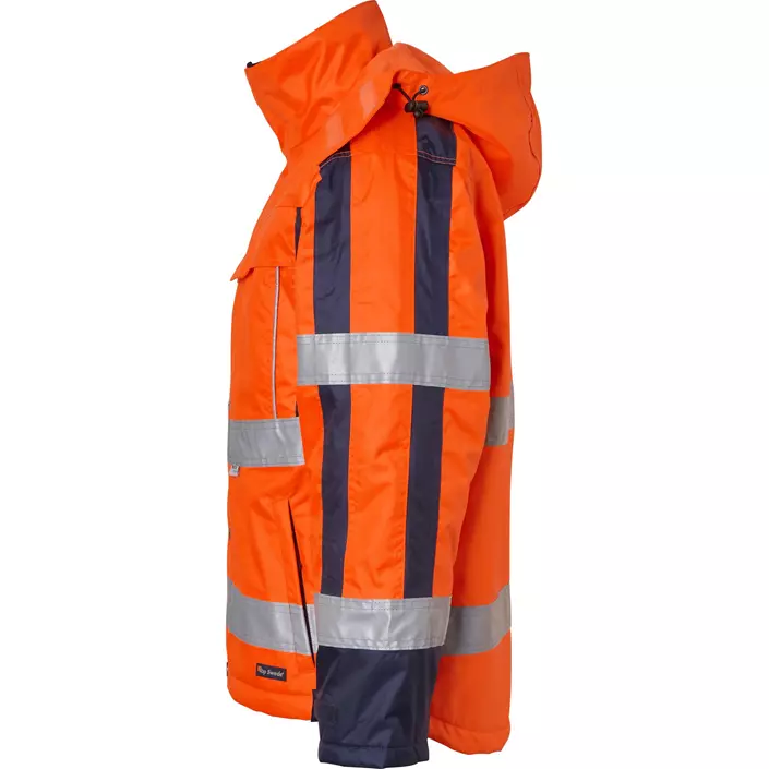 Top Swede winter jacket 163, Hi-vis Orange, large image number 3