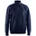 Blåkläder sweatshirt med kort blixtlås, Marinblå, Marinblå, swatch