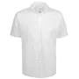 Seven Seas modern fit Fine Twill kortærmet skjorte, Hvid