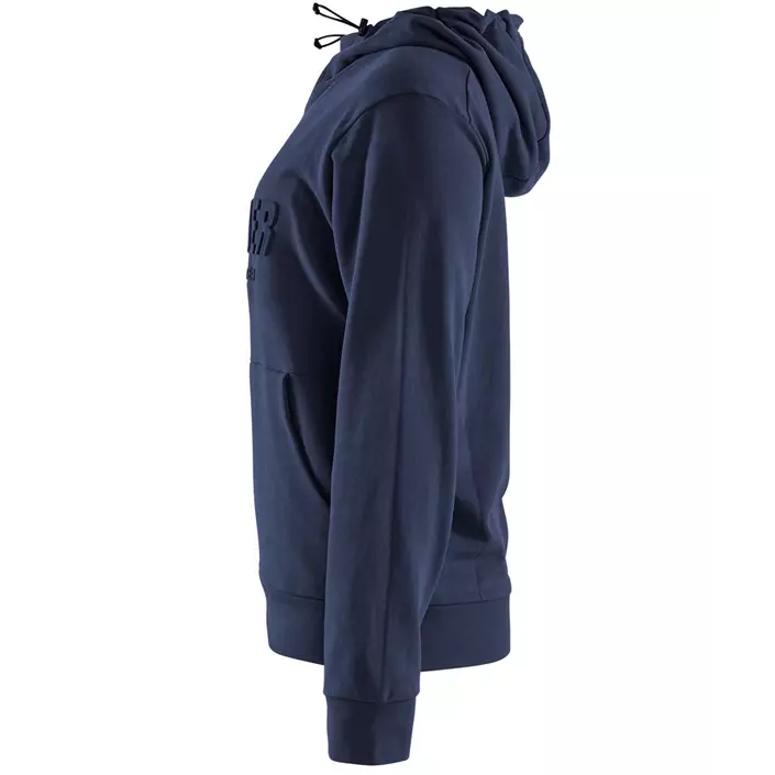 Blåkläder women's hoodie 3D, Dark Marine Blue, large image number 2