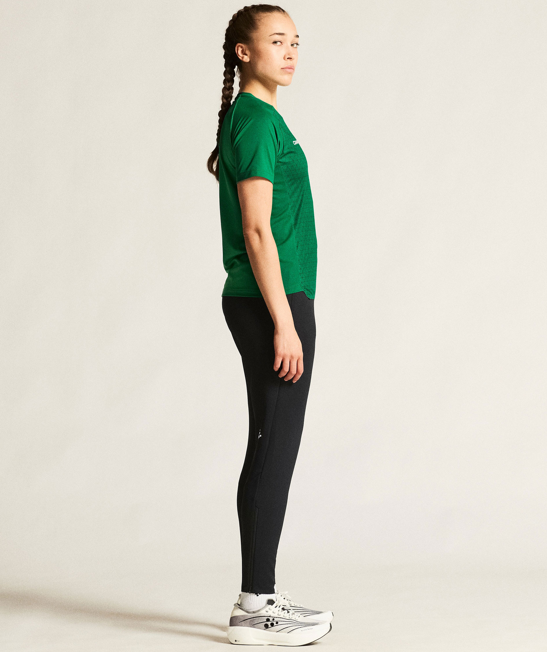 Craft Extend 2.0 Graphic dame T-shirt, Team green, large image number 8