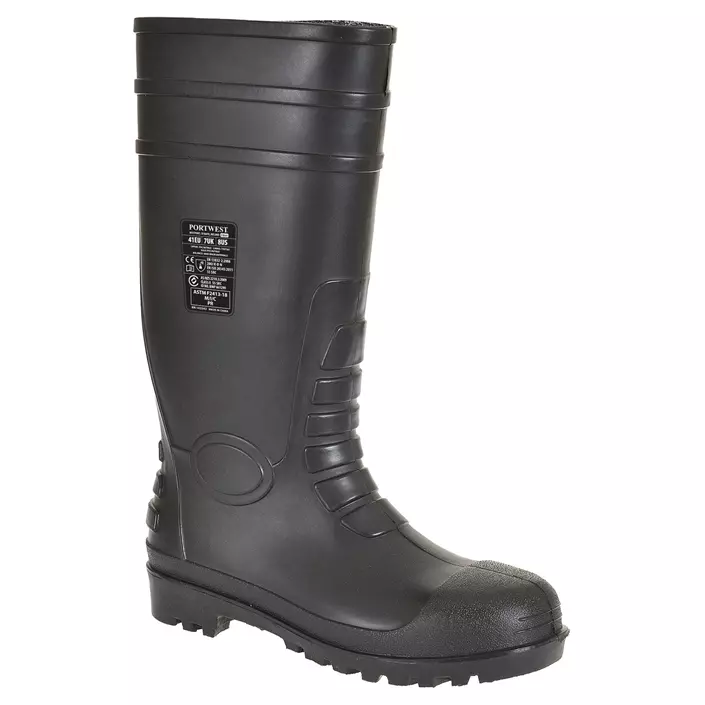 Portwest Total safety rubber boots S5, Black, large image number 0