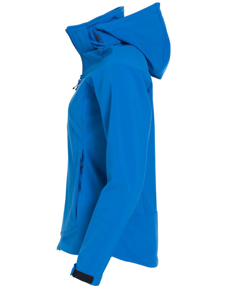 Clique Milford women's softshell jacket, Royal Blue, large image number 2