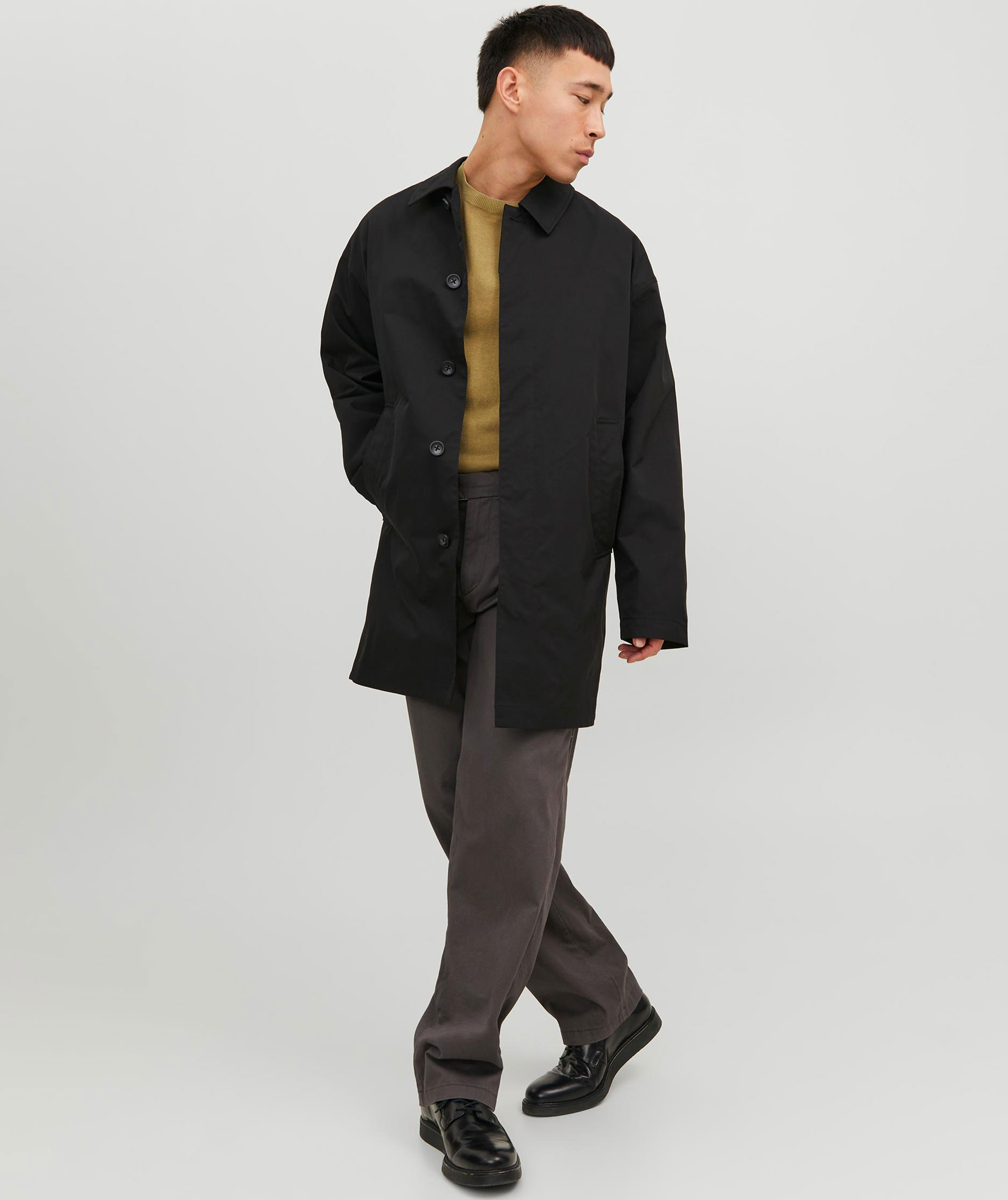 Jack & Jones JJECREASE Mac frakke, Black, large image number 3