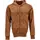 Mascot Customized hoodie with zipper, Nut brown, Nut brown, swatch