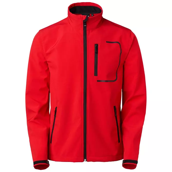 South West Atlantic softshell jacket, Red, large image number 0