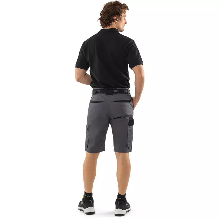 Fristads Green Shorts 2932 GWM, Grau/Schwarz, large image number 3