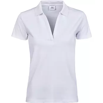 Tee Jays Luxury Stretch dame polo T-shirt, Hvid