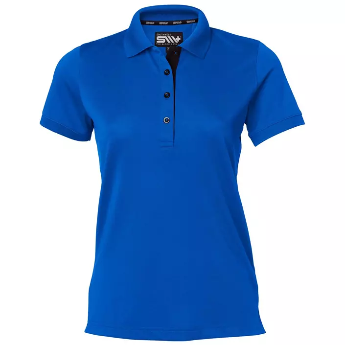 South West Sandy Damen Poloshirt, Kobaltblau, large image number 0