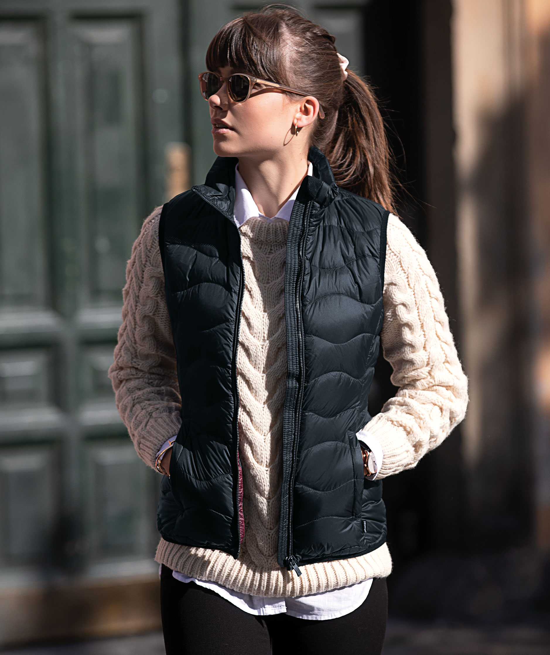 Nimbus Vermont women's body warmer with down