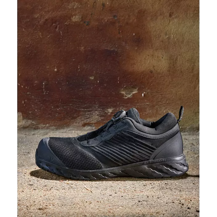 Vismo EB17B safety shoes S1P, Black, large image number 1