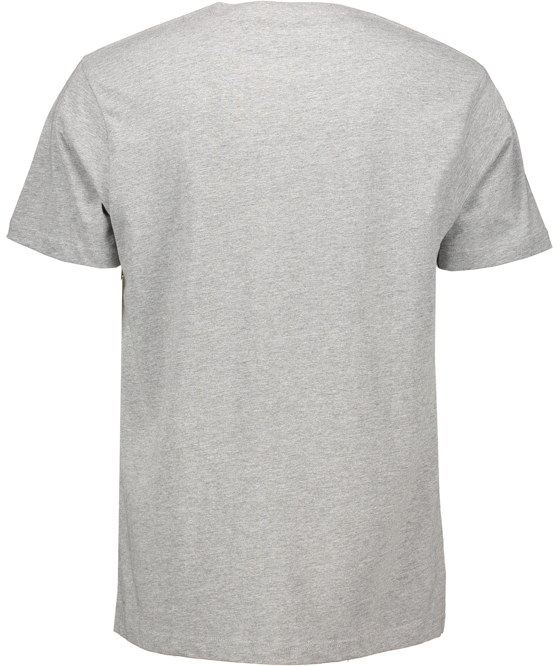 Westborn T-Shirt with chestpocket, Light Grey Melange, large image number 2
