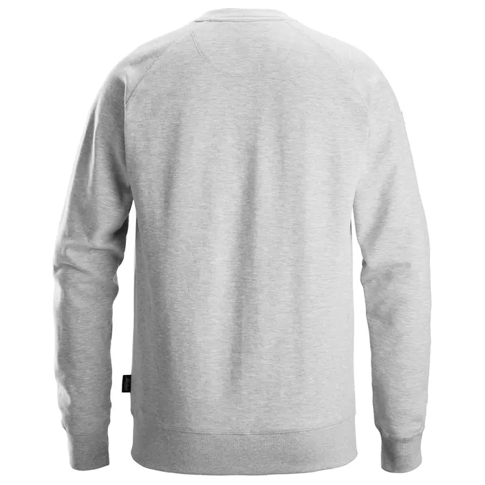 Snickers logo sweatshirt 2892, Ljusgrå fläckig, large image number 1