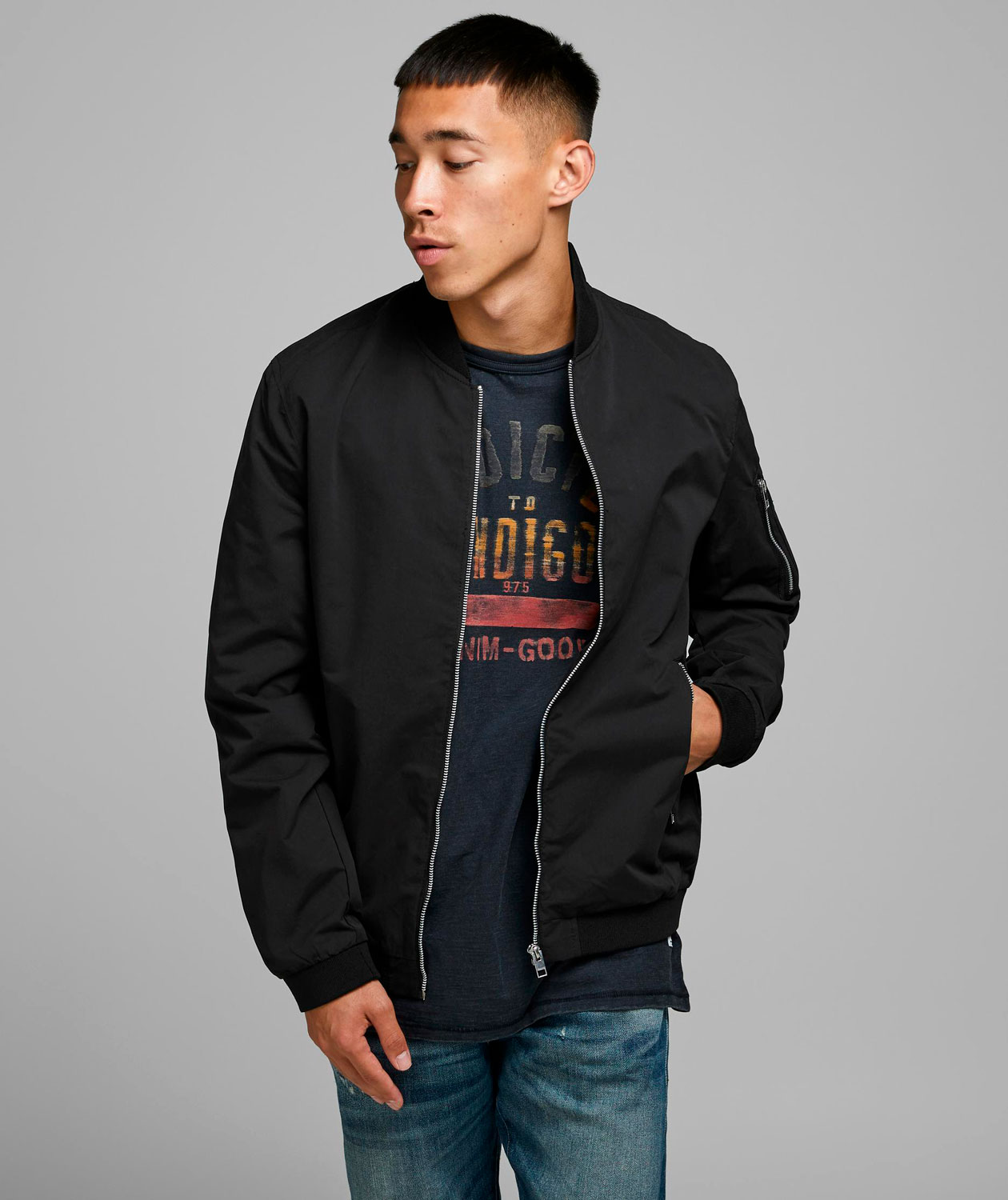 Jack & Jones JJERUSH Bomberjakke