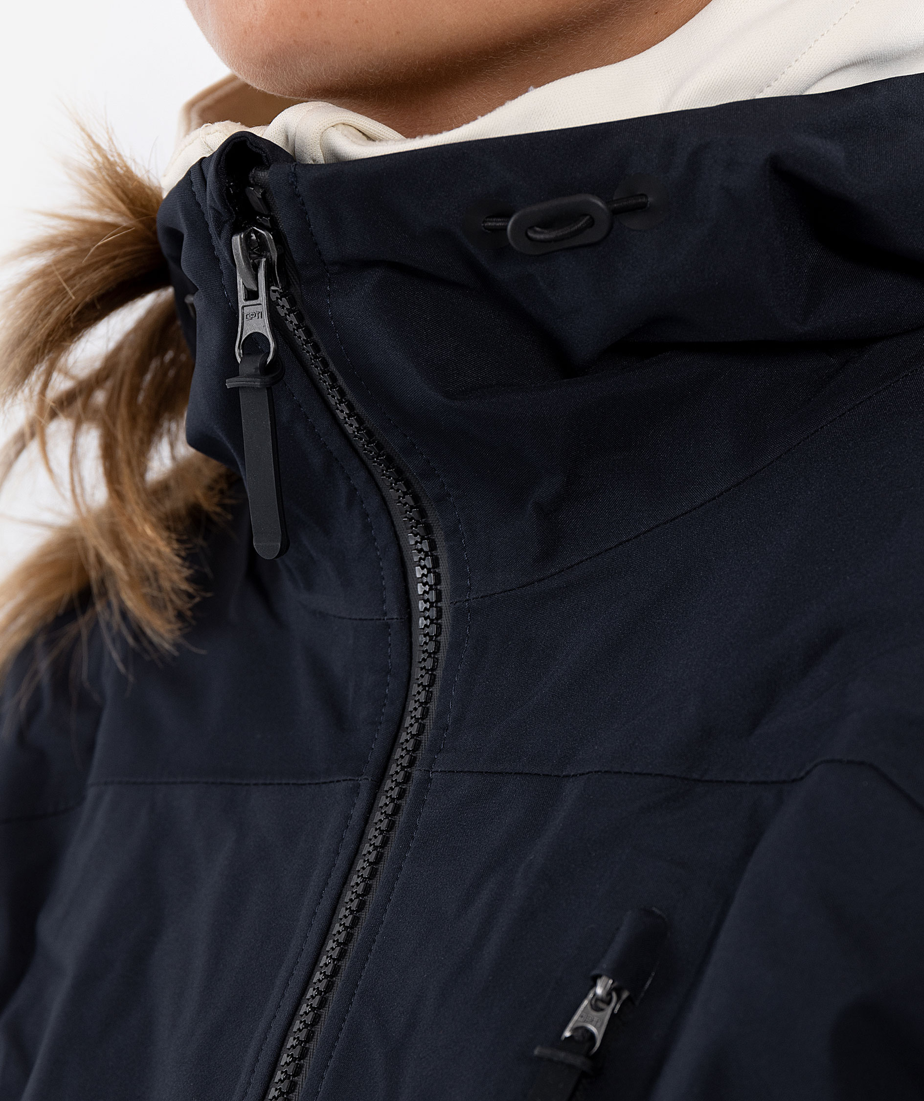 Fristads Zink dame skaljakke, M&oslash;rk Marine, large image number 3