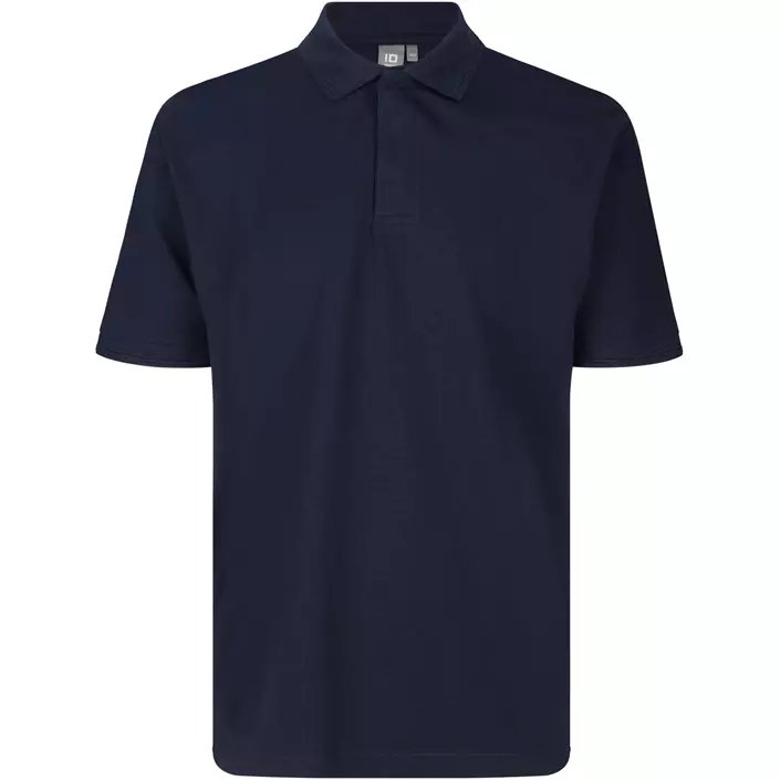 ID PRO Wear Polo shirt with press-studs, Marine Blue, large image number 0
