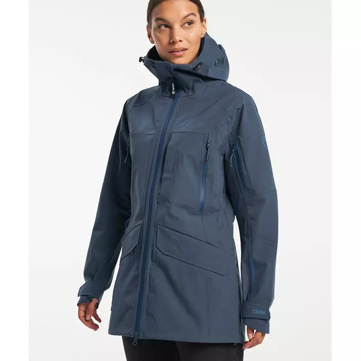 Tenson TXlite dame skaljakke, Dark blue, large image number 9