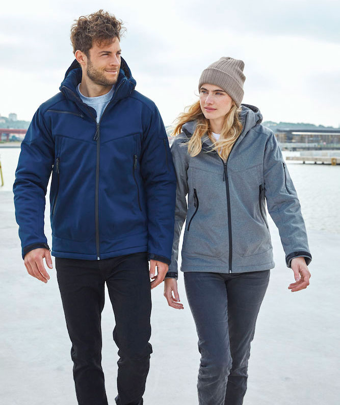 Clique Grayland softshell jacket, Dark navy, large image number 1